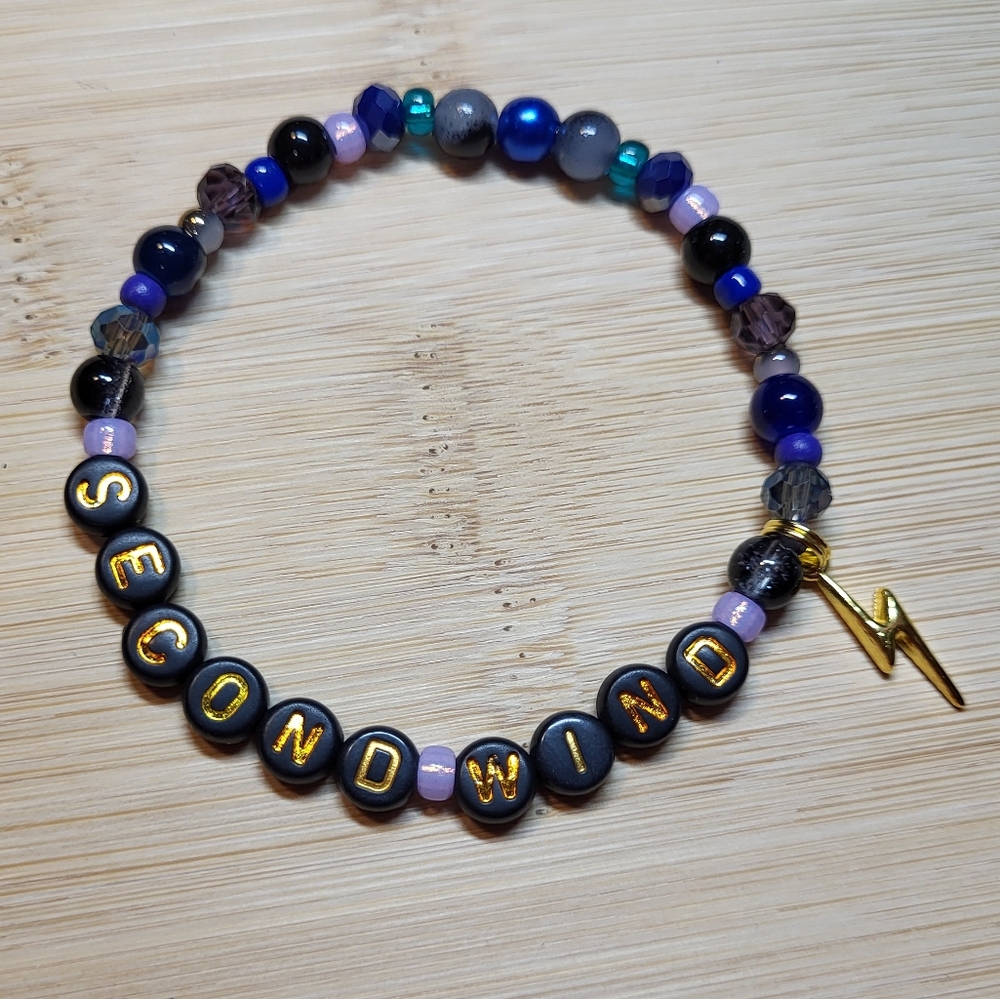 Second Wind- Alexandra Kay Inspired Friendship Bracelet- Storm Edition
